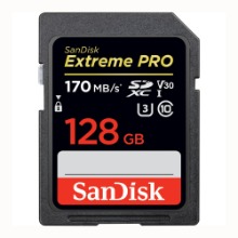 샌디스크 Extreme Pro SD 128GB 170MB
